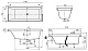 Villeroy & Boch Акриловая ванна Squaro 170x80 UBQ170SQR2V-96 star white – фотография-21