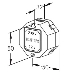 Oras Блок питания Electra 199275 трансформатор 230/12 – фотография-2