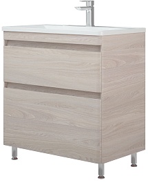 Corozo Тумба под раковину напольная Алабама 80 Z2 клен экрю – фотография-1