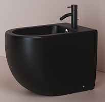 Ceramicanova Напольное биде Metropol CN4005MB чёрный матовый
