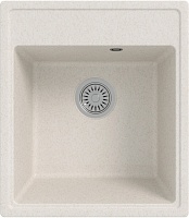 Teymi Мойка кухонная Helmi Smart 42 кварцевая белая матовая