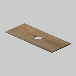 Am.Pm Столешница Func 120x50 темное дерево – фотография-2