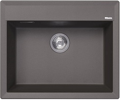 Florentina Мойка кухонная Тоскана 620 серый шелк – фотография-1