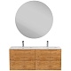 BelBagno Тумба с раковиной Etna 120 с 4 ящиками подвесная Rovere Nature – картинка-28