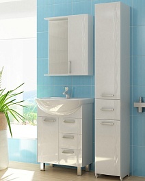 Vigo Мебель для ванной Atlantic 3-60 R, свет – фотография-4