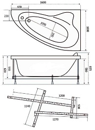 Triton Акриловая ванна Николь L – фотография-11