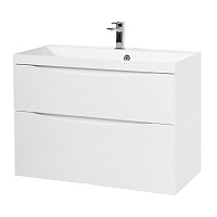 BelBagno Тумба с раковиной Marino-H60 90 подвесная Bianco Lucido