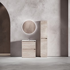 Sancos Мебель для ванной Libra Floor 70 дуб галифакс натуральный – фотография-3