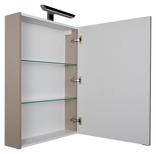 Aquanet Зеркальный шкаф "Эвора 60" капучино – фотография-6