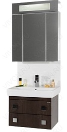 Водолей Мебель для ванной Квадро 60 венге – фотография-5