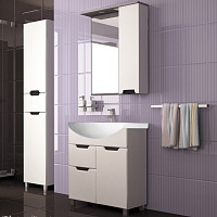 Mixline Мебель для ванной Прометей 65	 R белая