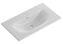 BelBagno Тумба с раковиной Etna 80 подвесная Rovere Bianco с раковиной BB-8099-80 – фотография-2