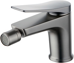 Lemark Смеситель для биде Bronx LM3708GM графит – фотография-1