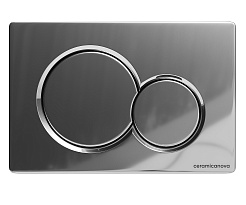 Ceramicanova Кнопка смыва Balance Circle CN12-003CH хром глянцевый – фотография-1