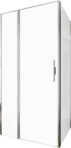 Allen Brau Душевой уголок Priority 100x80 3.31028.00/3.31040.00 хром – фото-1