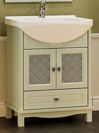 Opadiris Тумба под раковину Омега 65 фисташковый – фотография-1