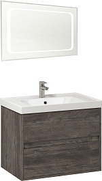 Водолей Мебель для ванной Грейс 70 подвесная сосна пасадена – фотография-1