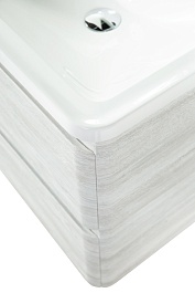 BelBagno Тумба с раковиной Albano 70 подвесная Rovere Vintage Bianco – фотография-7