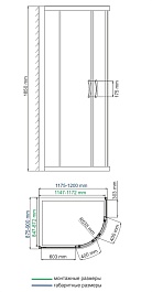 WasserKRAFT Душевой уголок Isen 26S24 – фотография-2