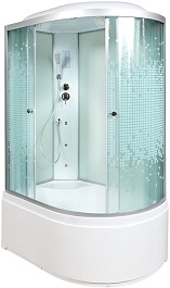 DTO Душевая кабина L920 L с гидромассажем и электрикой – фотография-1