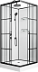 Niagara Душевая кабина Standart 90x90 L черная – фотография-12