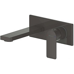 Bravat Смеситель для раковины Eddie Black P8369402BW-ENG черный – фотография-1