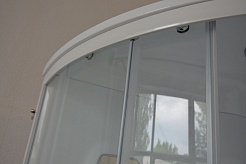 Royal Bath Душевая кабина ALP RB 140ALP-T-L 140x95 L с г/м стекло прозрачное профиль белый – фотография-6