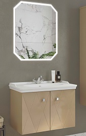 Comforty Мебель для ванной Кремона 80 латте – фотография-1