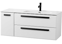 Cezares Тумба под раковину Eco Cer-N 120-1 R bianco lucido без ручек – фотография-1