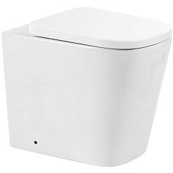 BelBagno Унитаз приставной Albano BB120CBR/BB120SC безободковый – фотография-1