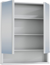 СанТа Зеркальный шкаф Вегас 70 белый – фотография-2