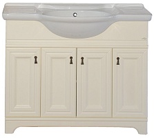 Misty Тумба с раковиной Лувр 105 слоновая кость