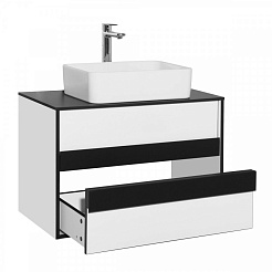 Style Line Тумба с раковиной Амстердам 80 – фотография-8