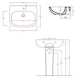 ArtCeram Пьедестал для раковины Ten TEC003 – фотография-3