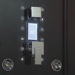 Eago Душевая кабина DZ1003 F12 черное стекло – фотография-4