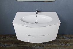 BelBagno Тумба с раковиной SMILE BB900TVC/BL Bianco Lucido – фотография-3
