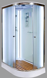 DTO Душевая кабина D102S L с LED-подсветкой – фотография-1