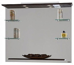 Водолей Зеркало для ванной Ницца 100 венге – фотография-1