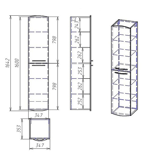 Owl 1975 Пенал Vessla 35 белый лак – фотография-4