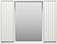 Brevita Зеркальный шкаф Balaton 100 белый – фотография-8