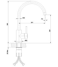 Lemark Смеситель Expert LM5078S для кухонной мойки – фотография-2