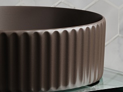 Ceramicanova Мебельная раковина Element 36 CN6057MDB тёмно-коричневый матовый – фотография-2