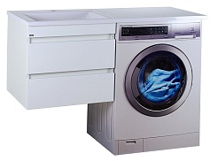 Misty Тумба с раковиной Фостер 120 L подвесная – фотография-5