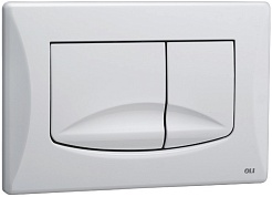 OLI Кнопка смыва River Dual белая – фотография-1