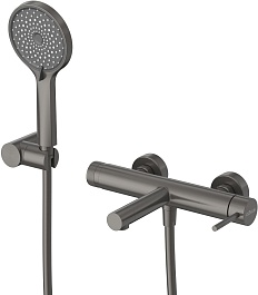 Cezares Смеситель для вынны с душем Relax RELAX-VD-GM оружейная сталь – фотография-1