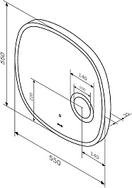 Am.Pm Мебель для ванной Func 60 подвесная белая глянцевая – фотография-21