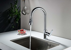 Aquatek Смеситель для кухни Лугано AQ1784CR хром – фотография-4