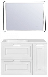 Style Line Мебель для ванной Альба 90 L подвесная – фотография-1