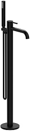 Raiber Смеситель для ванны Graceful RPB-010 напольный черный матовый – фотография-1