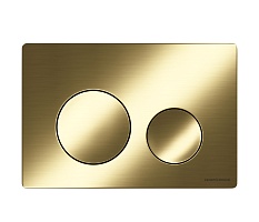 Ceramicanova Кнопка смыва Balance Circle CN12-001BG брашированное золото